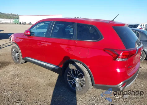 2016 Mitsubishi Outlander Se z USA, uszkodzony, nr VIN JA4AD3A30GZ001054